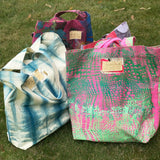 Alquimie Studio HANDBAG Hand Dyed & Printed Canvas Tote - Choose Print