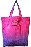 Hand Dyed & Printed Canvas Tote - Choose Print
